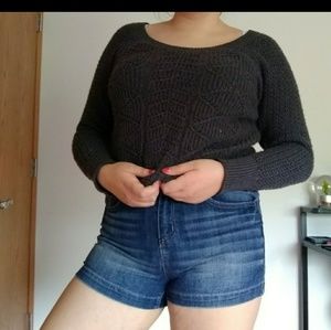 Oversized Gray Sweater